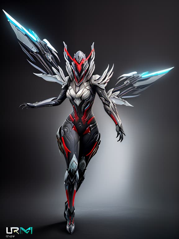  (solo, 1girl, full body, centred, full HD), theme(Warframe (video game), warframe (character), referense, original style), girl (Garuda, (https://warframe.fandom.com/wiki/Garuda), colors(white and red), claws), stand, futuristic space ship., Character, Full body, Concept design, Sheet, Ultra wide view, Ultra detailed hyperrealistic, full body, detailed clothing, highly detailed, cinematic lighting, stunningly beautiful, intricate, sharp focus, f/1. 8, 85mm, (centered image composition), (professionally color graded), ((bright soft diffused light)), volumetric fog, trending on instagram, trending on tumblr, HDR 4K, 8K