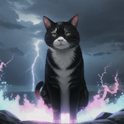  feeling like freedom without storm . Lightning 🌩 thunderstorms cat