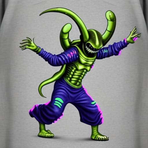  aliens dancing