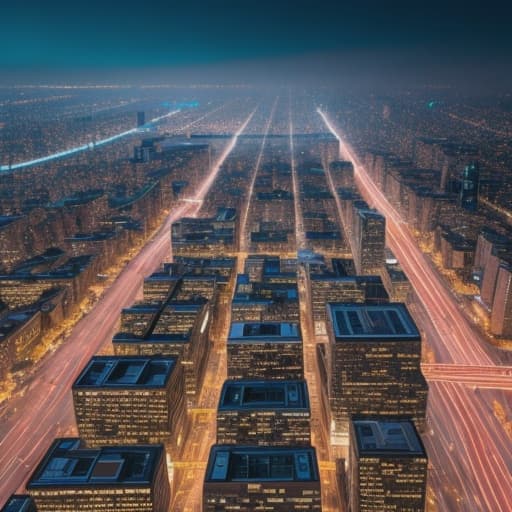  Imagine a bustling cityscape at night, with lights shining from tall buildings and cars zooming along illuminated streets. In the foreground, there's a single lighted window in an apartment building, suggesting someone is still awake, perhaps working on a passion project or pursuing a dream. The image symbolizes the idea of "burning the midnight oil," capturing the essence of hard work, determination, and the pursuit of goals that many people can relate to. hyperrealistic, full body, detailed clothing, highly detailed, cinematic lighting, stunningly beautiful, intricate, sharp focus, f/1. 8, 85mm, (centered image composition), (professionally color graded), ((bright soft diffused light)), volumetric fog, trending on instagram, trending on tumblr, HDR 4K, 8K