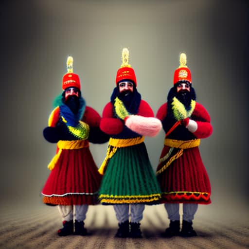 woolitize Punjabi folk dance Pakistani hyperrealistic, full body, detailed clothing, highly detailed, cinematic lighting, stunningly beautiful, intricate, sharp focus, f/1. 8, 85mm, (centered image composition), (professionally color graded), ((bright soft diffused light)), volumetric fog, trending on instagram, trending on tumblr, HDR 4K, 8K