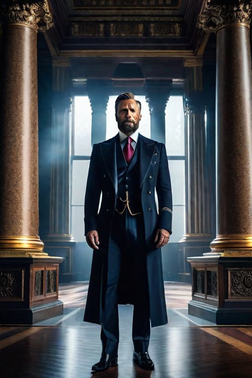  A bewitching man with a beard as the president of the united states, 8k photorealistic, cinematic lighting, HD, high details, dramatic, trending on artstation, full body, head shot, film still, stunning photography. award coached, anatomically correct, hyper realistic, super detailed, 4k uhd image, canon eos r3 hyperrealistic, full body, detailed clothing, highly detailed, cinematic lighting, stunningly beautiful, intricate, sharp focus, f/1. 8, 85mm, (centered image composition), (professionally color graded), ((bright soft diffused light)), volumetric fog, trending on instagram, trending on tumblr, HDR 4K, 8K