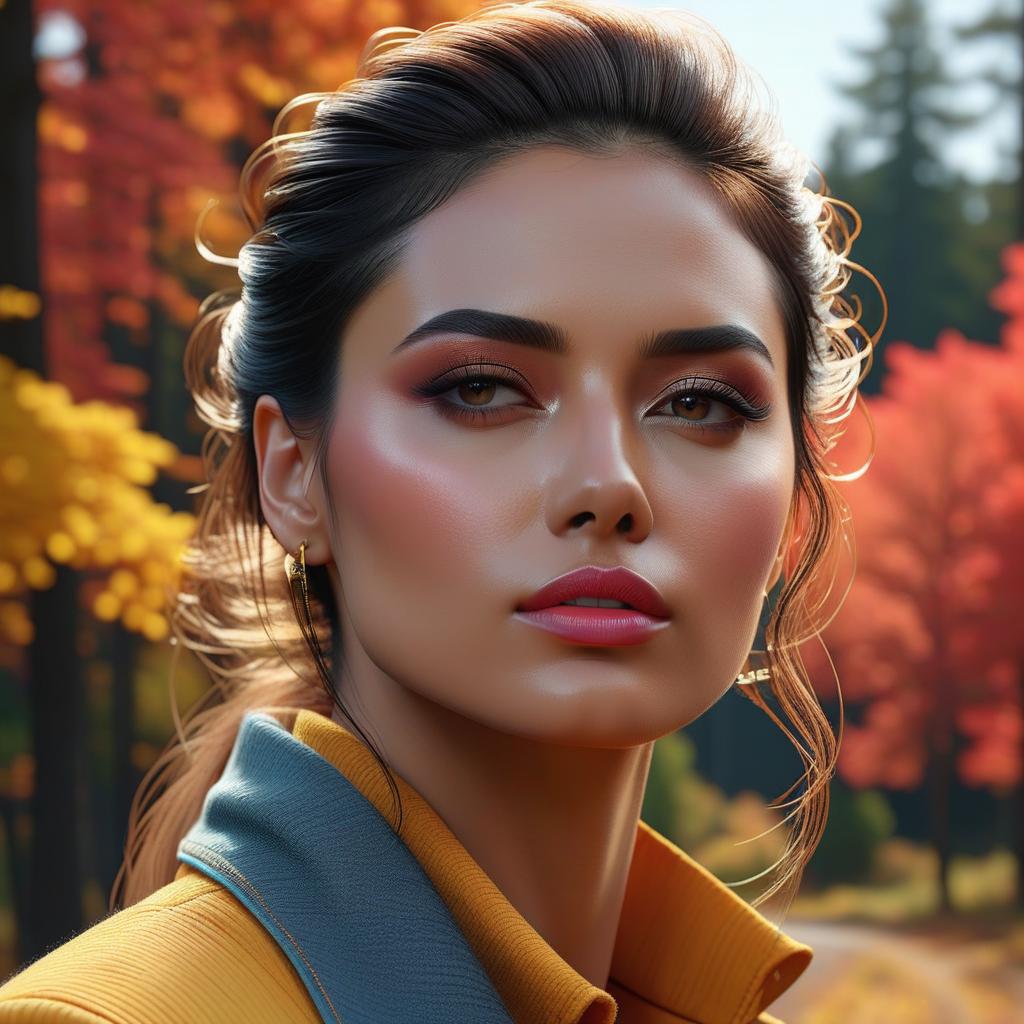  (Masterpiece, acrylic painting: 1.7). close up, portrait, girl, background nature autumn, crayons, pencils, 8k digital art, Artgerm, Steven DaLuz, imon Prades, Guweiz, John Berkey,, ultra hd, realistic, vivid colors, highly detailed, UHD drawing, pen and ink, perfect composition, beautiful detailed intricate insanely detailed octane render trending on artstation, 8k artistic photography, photorealistic concept art, soft natural volumetric cinematic perfect light hyperrealistic, full body, detailed clothing, highly detailed, cinematic lighting, stunningly beautiful, intricate, sharp focus, f/1. 8, 85mm, (centered image composition), (professionally color graded), ((bright soft diffused light)), volumetric fog, trending on instagram, trending on tumblr, HDR 4K, 8K