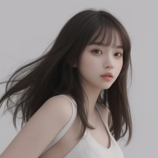  girl, best quality, solo, headshot, simple background