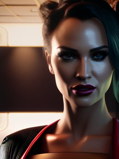  scifi style, futuristic, A picture of a beautiful woman with large firm natural tits and a big sexy ass, hair up in a bun , in the kitchen ,hair lightly softly cascading around her face, highly detailed face, highest possible detail, 8k resoultion, hyper realstic, rally, scifi style, dynamic lighting, atmosphere lighting, hyper detail features, ray tracing, 3D, cinematic lighting, dark shadows, unrealistic Engine 5 rendering, hyper detail, trending on artstation, 4k, extremely high details, ultra hd, hdr, extremely high details