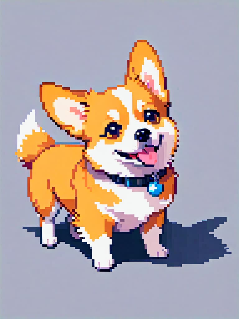  a cute happy corgi, (flat shading:1.2), (minimalist:1.4) hyperrealistic, full body, detailed clothing, highly detailed, cinematic lighting, stunningly beautiful, intricate, sharp focus, f/1. 8, 85mm, (centered image composition), (professionally color graded), ((bright soft diffused light)), volumetric fog, trending on instagram, trending on tumblr, HDR 4K, 8K