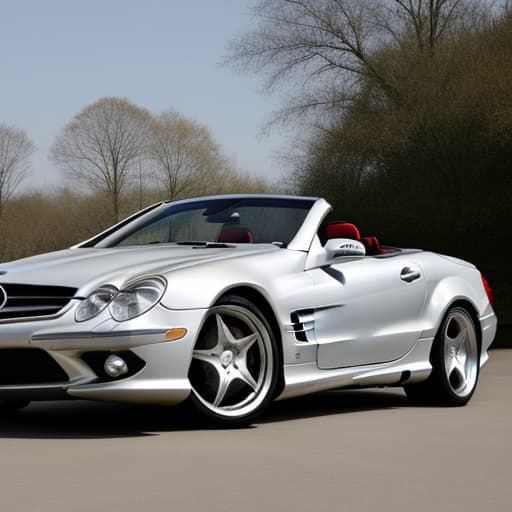  2007 Mercedes sl550 wide bodied