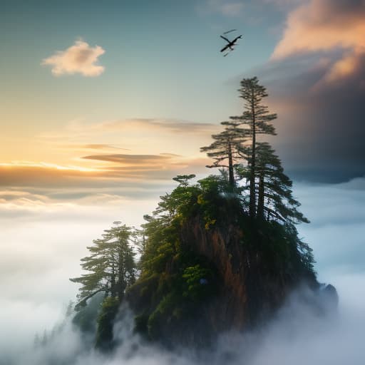  At dusk, the Dragon flies in the clouds., wildlife photography, photograph, high quality, wildlife, f 1.8, soft focus, 8k, national geographic, award winning photograph by nick nichols hyperrealistic, full body, detailed clothing, highly detailed, cinematic lighting, stunningly beautiful, intricate, sharp focus, f/1. 8, 85mm, (centered image composition), (professionally color graded), ((bright soft diffused light)), volumetric fog, trending on instagram, trending on tumblr, HDR 4K, 8K