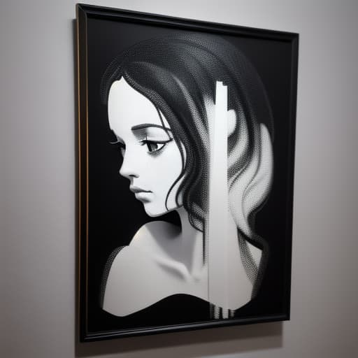  Black and white paintinginmodernart
