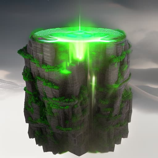  scifi style, futuristic, Create an AI-generated artwork of a colossal giant whose entire body is composed of rugged, textured rock. The giant's head is uniquely shaped like a trident, adding a mythic and imposing presence. At the center of its chest, there is a glowing pink core, radiating an otherworldly energy. The background should be lush and natural, featuring a verdant, green landscape with hints of forests and rolling hills, evoking a sense of ancient, untouched nature, 8k resoultion, hyper realstic, rally, scifi style, dynamic lighting, atmosphere lighting, hyper detail features, ray tracing, 3D, cinematic lighting, dark shadows, unrealistic Engine 5 rendering, hyper detail, trending on artstation, 4k, extremely high details, ultra 