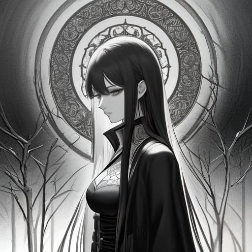  Drawn sketch of a dark handsome girl at the cemetery, drawing with pencil, black and white, gothic., Sketch, Manga Sketch, Pencil drawing, Black and White, Manga, Manga style, Low detail, Line art, vector art, Monochromatic, by katsuhiro otomo and masamune shirow and studio ghilibi and yukito kishiro hyperrealistic, full body, detailed clothing, highly detailed, cinematic lighting, stunningly beautiful, intricate, sharp focus, f/1. 8, 85mm, (centered image composition), (professionally color graded), ((bright soft diffused light)), volumetric fog, trending on instagram, trending on tumblr, HDR 4K, 8K