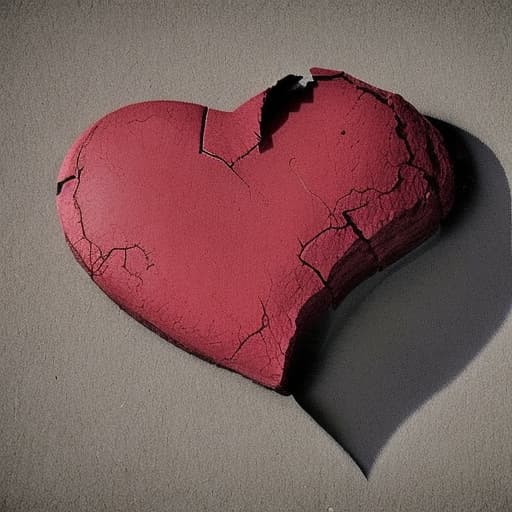  broken heart man