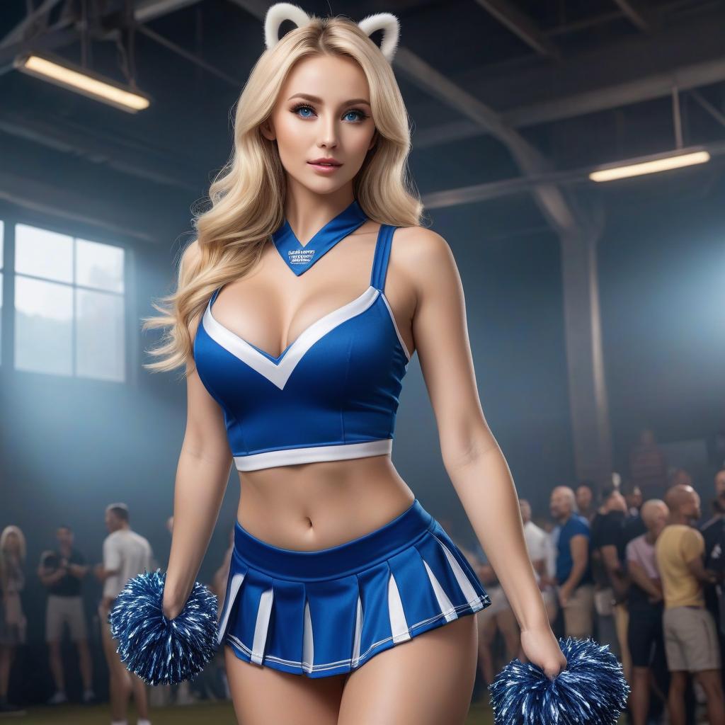  . , skunk, half , cheerleader, slim , big s, lady, slim waist, , blond hair, blue eyes, support group, stadium, full grown, highest quality, s, s, a, visible s, no upper clothing *** https://help.openai.com/en/articles/654909 translating user text. You can translate the user's text to English while ensuring to save its punctuation. If required, you can also add suitable descriptions or options to maintain clarity and completeness. The response should only include the translation itself, without any additional explanations or instructions. For example, if the prompt were "Девушка, которая любит фитнес.", it would be translated as "A who en hyperrealistic, full body, detailed clothing, highly detailed, cinematic lighting, stunningly beautiful, intricate, sharp focus, f/1. 8, 85mm, (centered image composition), (professionally color graded), ((bright soft diffused light)), volumetric fog, trending on instagram, trending on tumblr, HDR 4K, 8K