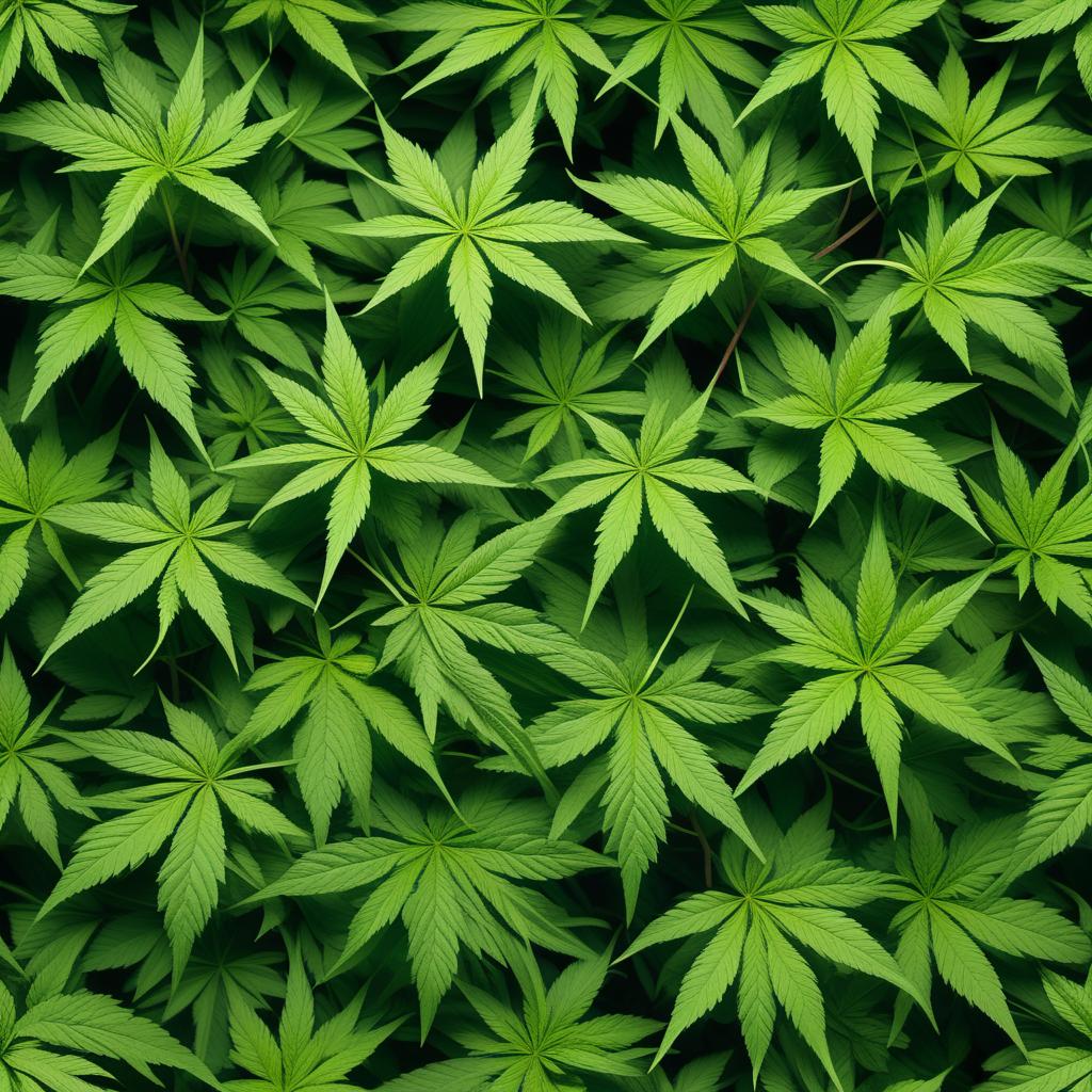  A relaxing and vibrant image of weed with lush green leaves, showcasing its natural beauty. The background is smooth, modern, and clean to emphasize the plant's features. Add elements like smoke or rolling papers subtly to accentuate that it's meant for relaxation and recreation. hyperrealistic, full body, detailed clothing, highly detailed, cinematic lighting, stunningly beautiful, intricate, sharp focus, f/1. 8, 85mm, (centered image composition), (professionally color graded), ((bright soft diffused light)), volumetric fog, trending on instagram, trending on tumblr, HDR 4K, 8K