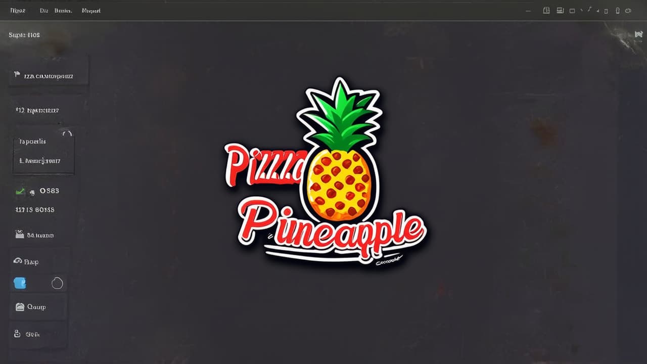  Devise a logo for a business of your choice, for instance, a pizza shop, and name it something like ‘Pizza Pineapple