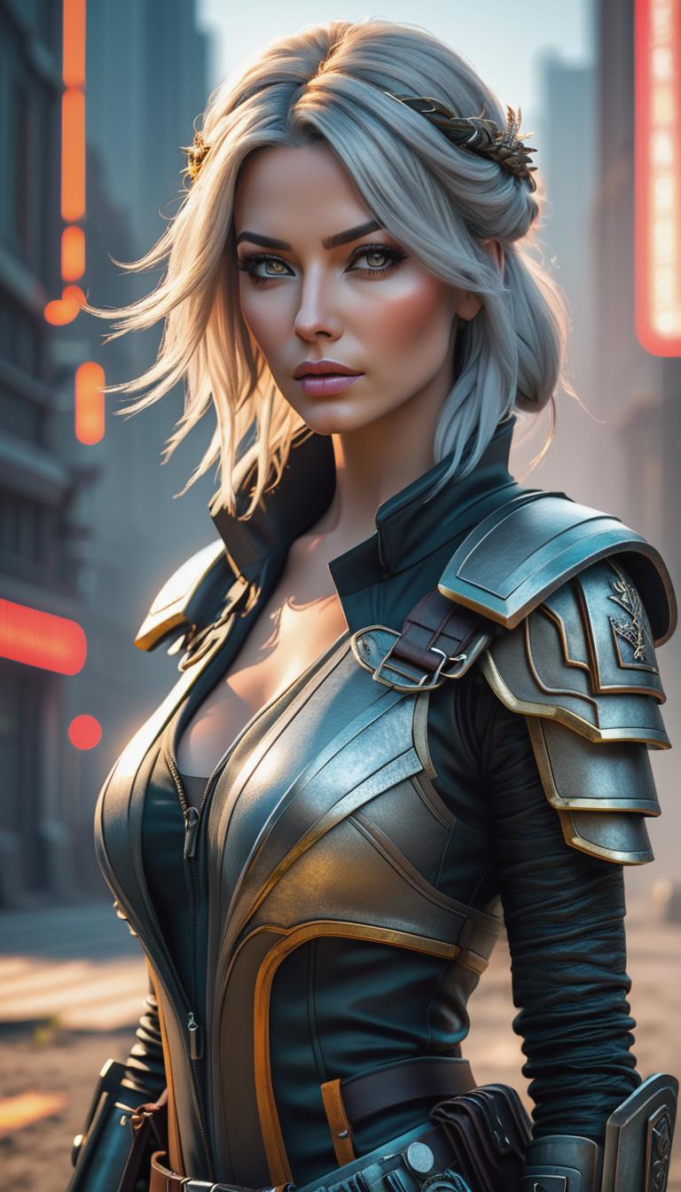  Post apocalyptic style depiction of Hel . Futuristic, technological, survival in the wasteland, desolate cities, and the resilience and survival instincts of humanity theme. hyperrealistic, full body, detailed clothing, highly detailed, cinematic lighting, stunningly beautiful, intricate, sharp focus, f/1. 8, 85mm, (centered image composition), (professionally color graded), ((bright soft diffused light)), volumetric fog, trending on instagram, trending on tumblr, HDR 4K, 8K