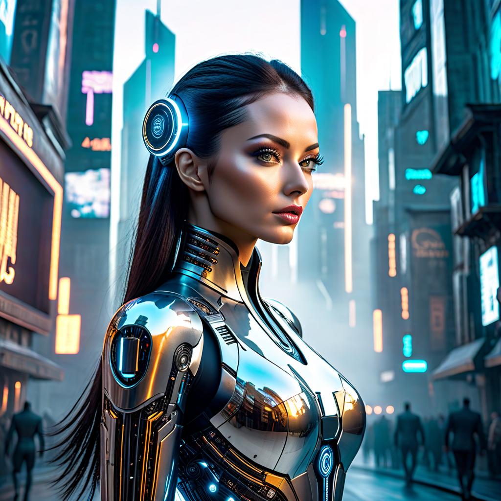  cybernetic style Full top view, the city of mirrors. . futuristic, technological, cybernetic enhancements, robotics, artificial intelligence themes hyperrealistic, full body, detailed clothing, highly detailed, cinematic lighting, stunningly beautiful, intricate, sharp focus, f/1. 8, 85mm, (centered image composition), (professionally color graded), ((bright soft diffused light)), volumetric fog, trending on instagram, trending on tumblr, HDR 4K, 8K