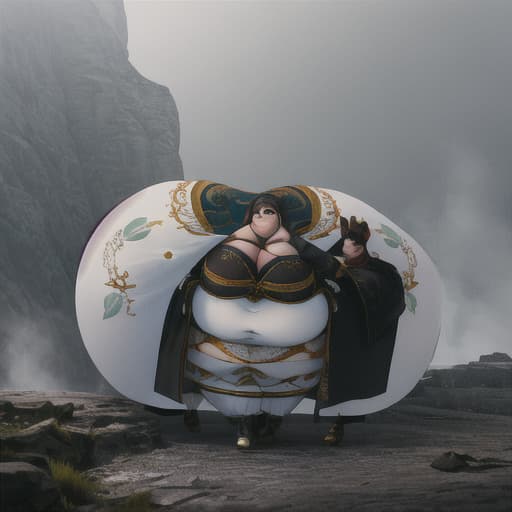  chubby in small  hyperrealistic, full body, detailed clothing, highly detailed, cinematic lighting, stunningly beautiful, intricate, sharp focus, f/1. 8, 85mm, (centered image composition), (professionally color graded), ((bright soft diffused light)), volumetric fog, trending on instagram, trending on tumblr, HDR 4K, 8K