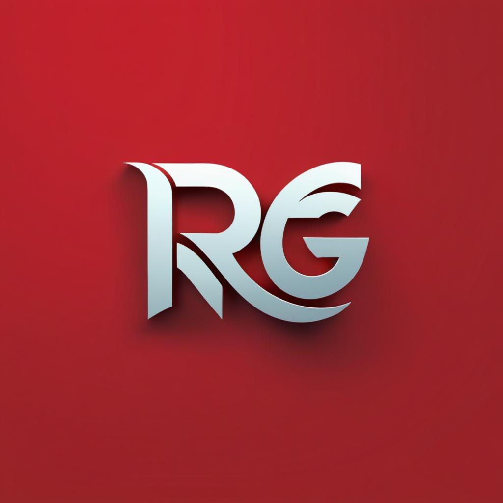  Logo, (threeDRender style), Create a letterform logo for ‘REG ’ featuring a stylish ‘R’, to reflect the brand’s trendy and contemporary fashion offerings.