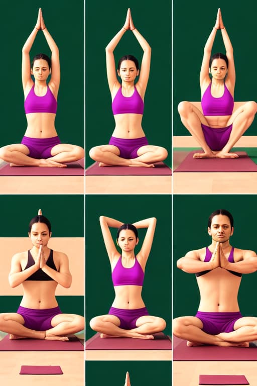  Image of yogic postures