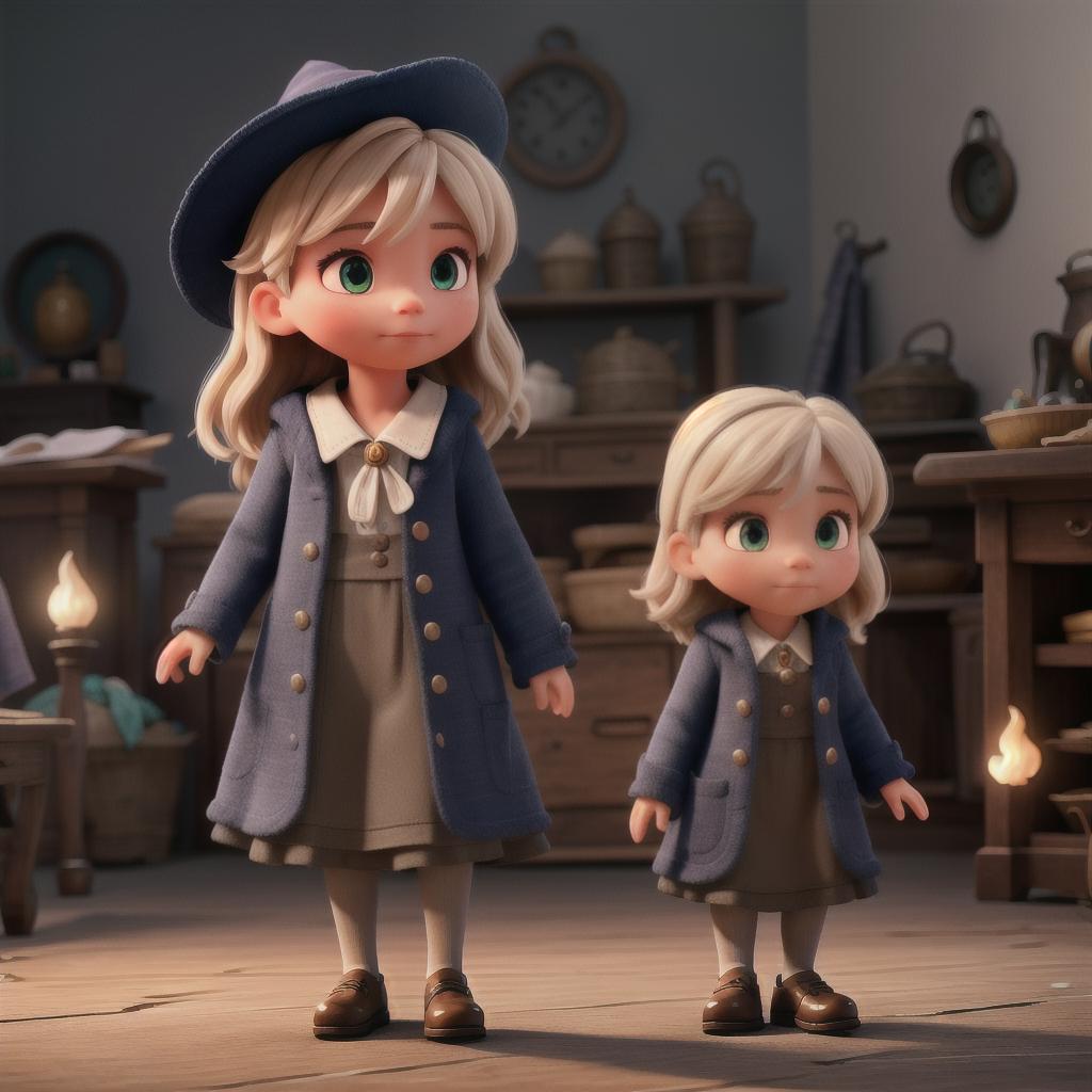  little kid witch hyperrealistic, full body, detailed clothing, highly detailed, cinematic lighting, stunningly beautiful, intricate, sharp focus, f/1. 8, 85mm, (centered image composition), (professionally color graded), ((bright soft diffused light)), volumetric fog, trending on instagram, trending on tumblr, HDR 4K, 8K