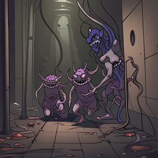  Demons in a sewer