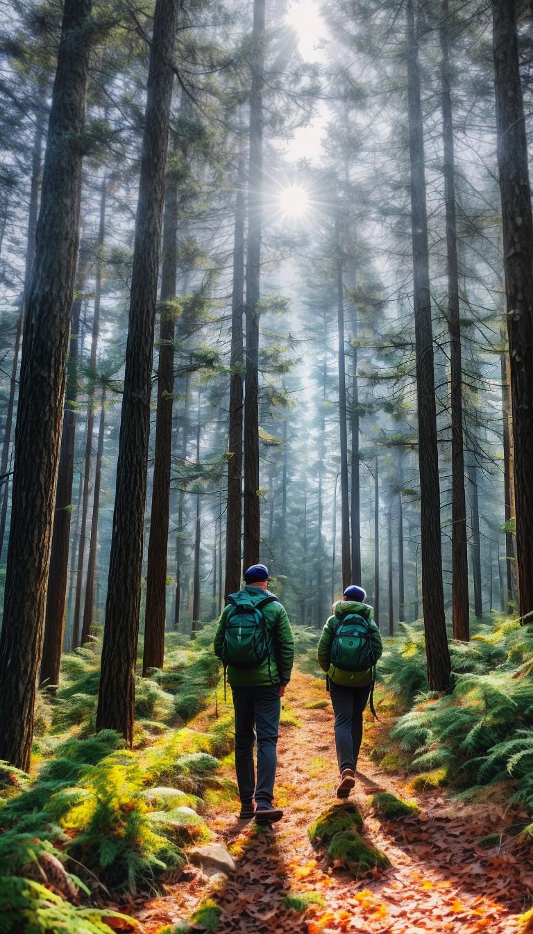  The dusk sun shines on the forest, with green leaves, gazing at the sky alone hyperrealistic, full body, detailed clothing, highly detailed, cinematic lighting, stunningly beautiful, intricate, sharp focus, f/1. 8, 85mm, (centered image composition), (professionally color graded), ((bright soft diffused light)), volumetric fog, trending on instagram, trending on tumblr, HDR 4K, 8K