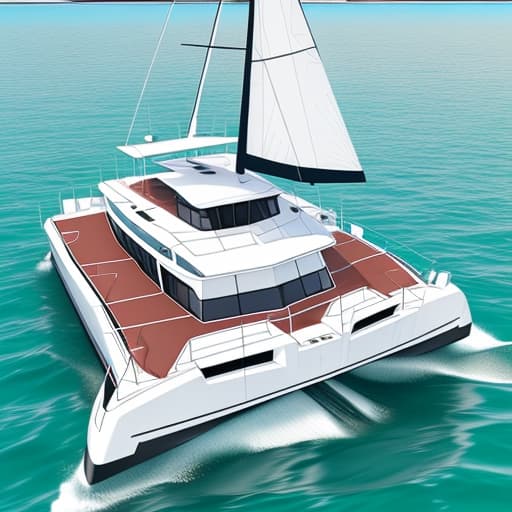  Power catamaran 45 ft