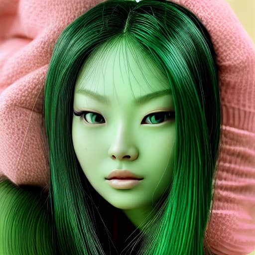  Jennie Kim beautiful green alien 16k, cinematic, hyperrealistic, photorealistic Beautiful , full body, , poses