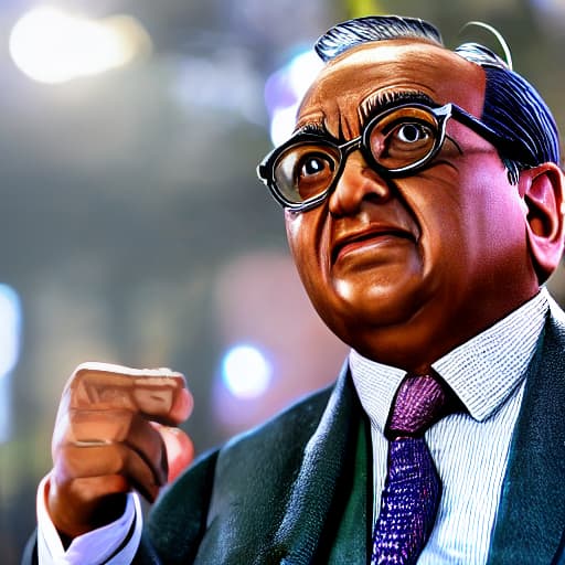  (DR. B.R. AMBEDKAR), <lora:3DMM_V12:1>, 3D, highly detailed, 4k, high quality hyperrealistic, full body, detailed clothing, highly detailed, cinematic lighting, stunningly beautiful, intricate, sharp focus, f/1. 8, 85mm, (centered image composition), (professionally color graded), ((bright soft diffused light)), volumetric fog, trending on instagram, trending on tumblr, HDR 4K, 8K