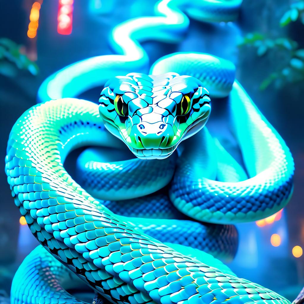  snake in the center, hkmagic, oil painting hyperrealistic, full body, detailed clothing, highly detailed, cinematic lighting, stunningly beautiful, intricate, sharp focus, f/1. 8, 85mm, (centered image composition), (professionally color graded), ((bright soft diffused light)), volumetric fog, trending on instagram, trending on tumblr, HDR 4K, 8K