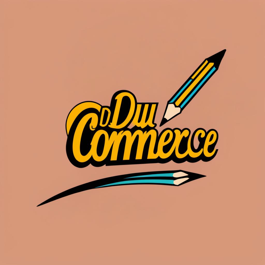  Logo, (pencil style), Café du Commerce