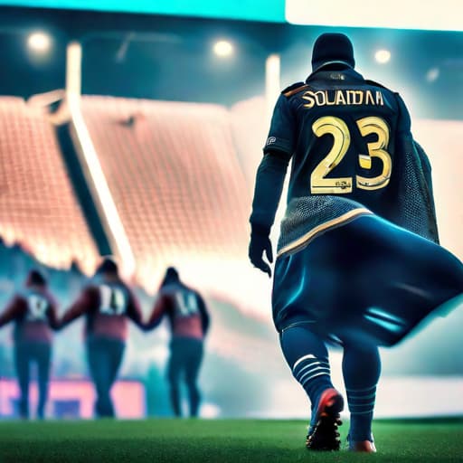  ultras SOLDATO in stadium hyperrealistic, full body, detailed clothing, highly detailed, cinematic lighting, stunningly beautiful, intricate, sharp focus, f/1. 8, 85mm, (centered image composition), (professionally color graded), ((bright soft diffused light)), volumetric fog, trending on instagram, trending on tumblr, HDR 4K, 8K