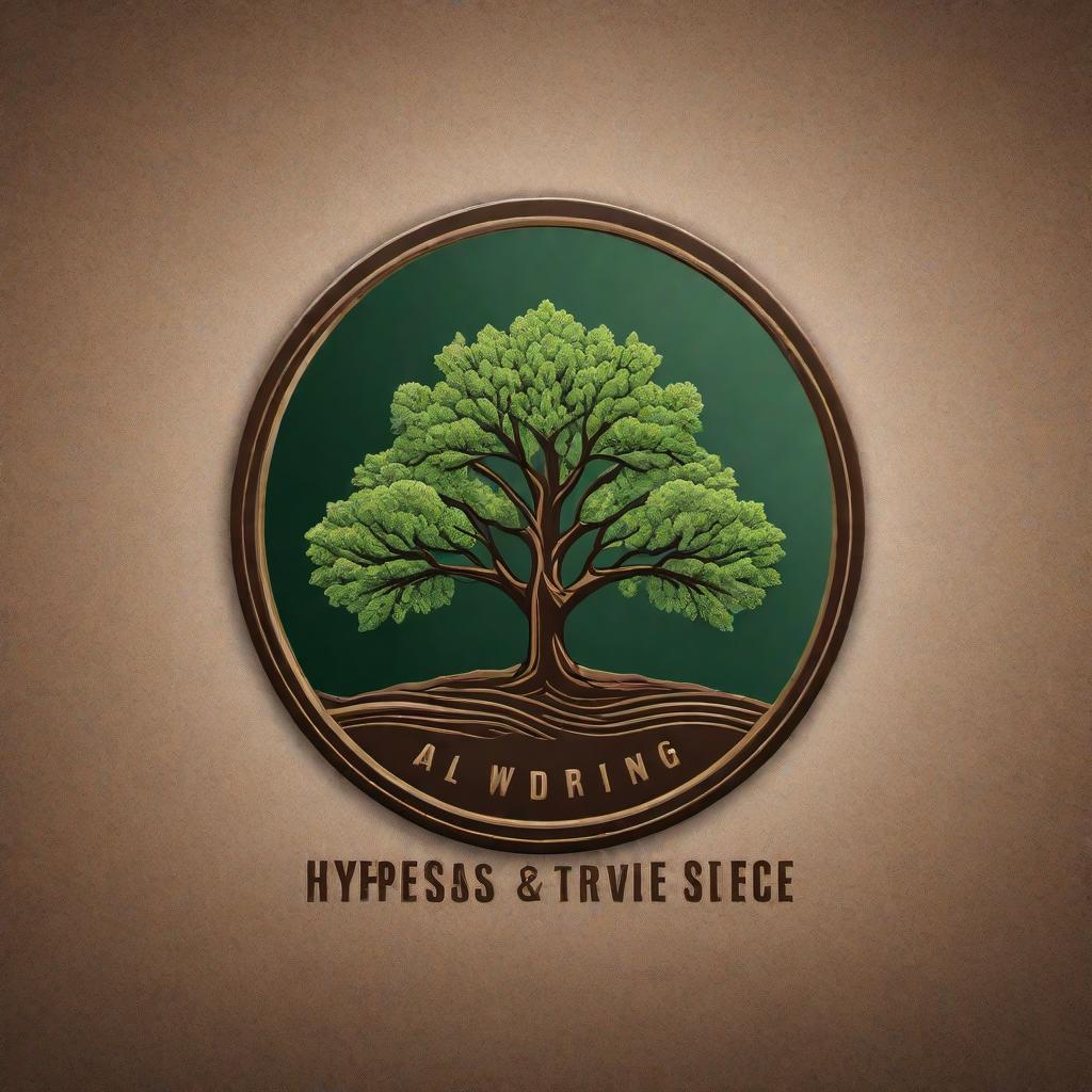  A professional tree service logo design. The logo includes a simplified, stylized tree or multiple trees. It features nature elements such as leaves and branches. The design subtly integrates tools like saws or axes to depict reliability and professionalism. Uses earthy tones like greens and browns to emphasize the natural aspect. The style is clean and professional, suitable for a tree service business. hyperrealistic, full body, detailed clothing, highly detailed, cinematic lighting, stunningly beautiful, intricate, sharp focus, f/1. 8, 85mm, (centered image composition), (professionally color graded), ((bright soft diffused light)), volumetric fog, trending on instagram, trending on tumblr, HDR 4K, 8K