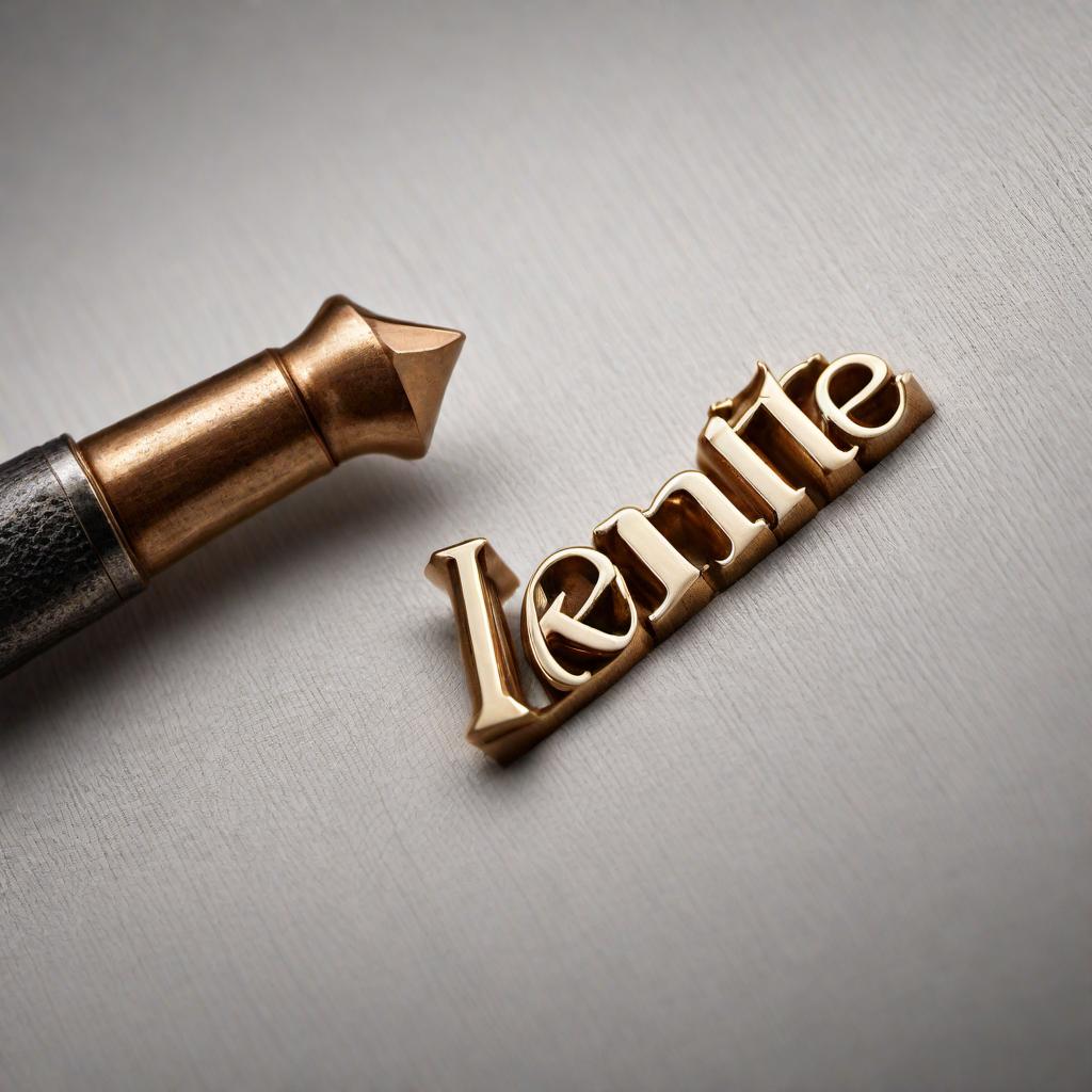  Create an image of the word 'VANITEE' where the letter 'I' is represented by a nail and the letter 'T' is represented by a hammer. hyperrealistic, full body, detailed clothing, highly detailed, cinematic lighting, stunningly beautiful, intricate, sharp focus, f/1. 8, 85mm, (centered image composition), (professionally color graded), ((bright soft diffused light)), volumetric fog, trending on instagram, trending on tumblr, HDR 4K, 8K