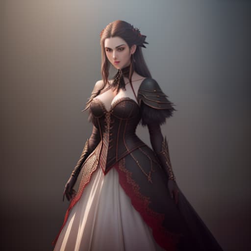  Female vampire character, different costume variations hyperrealistic, full body, detailed clothing, highly detailed, cinematic lighting, stunningly beautiful, intricate, sharp focus, f/1. 8, 85mm, (centered image composition), (professionally color graded), ((bright soft diffused light)), volumetric fog, trending on instagram, trending on tumblr, HDR 4K, 8K