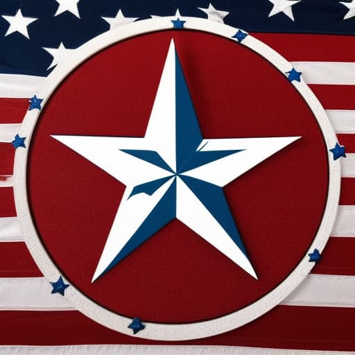  create a logo design. The logo should be a stylized Lone Star flag with a silhouette of a patriot holding a rifle in the center. The words "Lone Star State Armed Patriots" should be written around the edge of the flag in a bold, patriotic font.