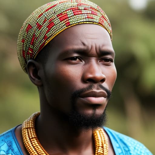  African man