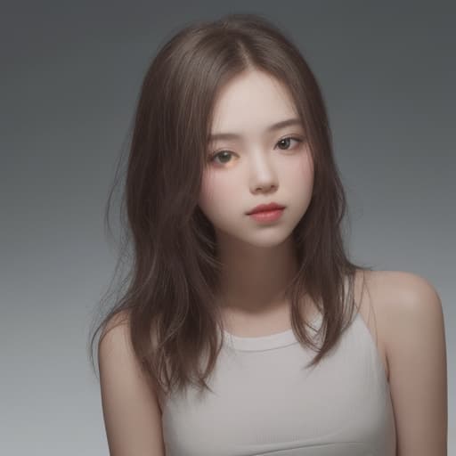  girl, best quality, solo, headshot, simple background