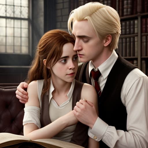  Hermione and Draco in Love and things got steamy