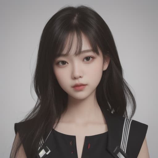  girl, best quality, solo, headshot, simple background