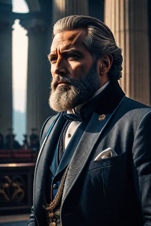  A bewitching man with a beard as the president of the united states, 8k photorealistic, cinematic lighting, HD, high details, dramatic, trending on artstation, full body, head shot, film still, stunning photography. award coached, anatomically correct, hyper realistic, super detailed, 4k uhd image, canon eos r3 hyperrealistic, full body, detailed clothing, highly detailed, cinematic lighting, stunningly beautiful, intricate, sharp focus, f/1. 8, 85mm, (centered image composition), (professionally color graded), ((bright soft diffused light)), volumetric fog, trending on instagram, trending on tumblr, HDR 4K, 8K