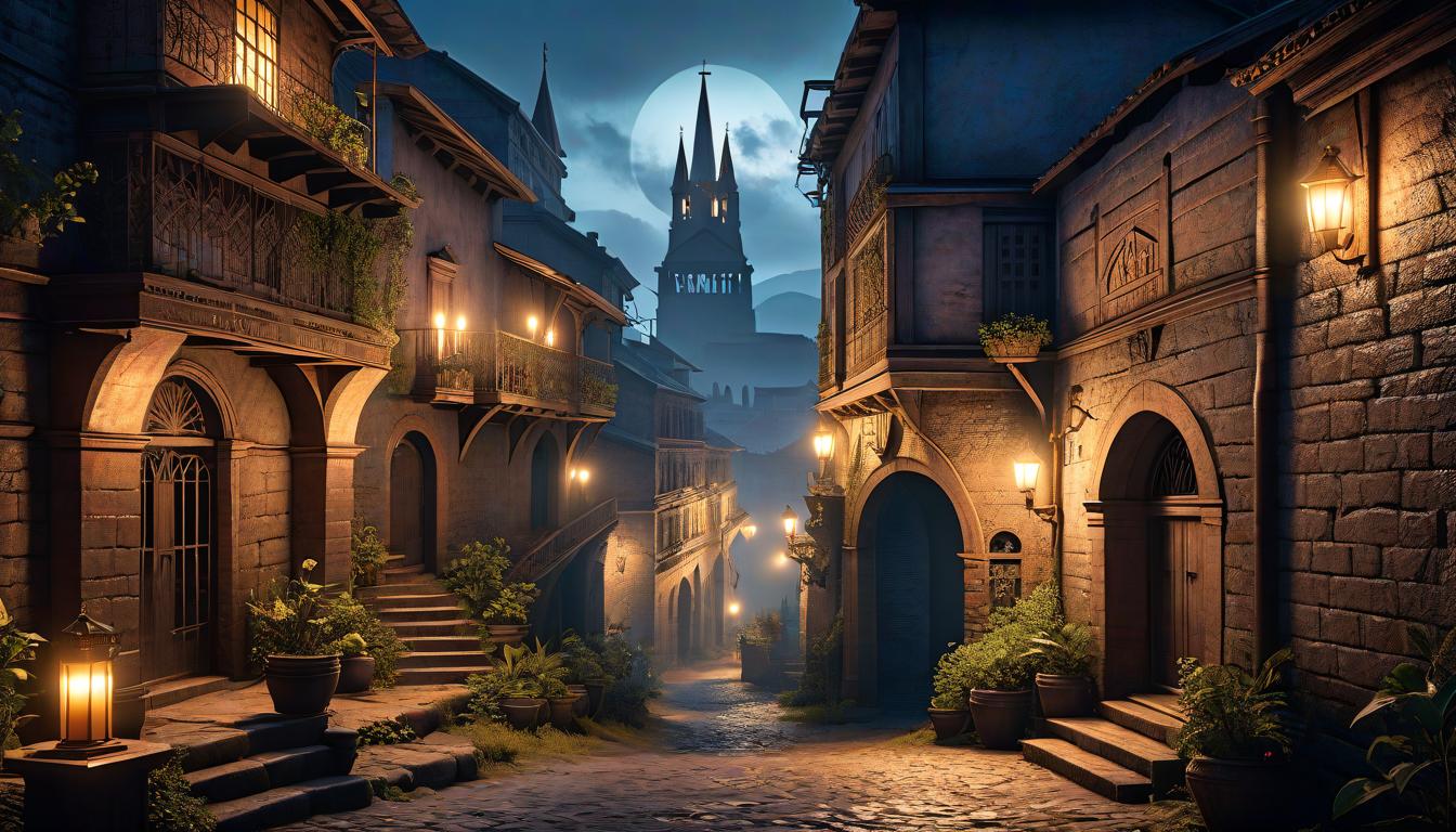  The city of Veldora, once a thriving metropolis, is now plunged into darkness and mysterious events. After the mysterious disappearance of several residents and a series of unexplained murders, local authorities have quarantined the city. Urban legends and rumors about an ancient cult living in the dungeons of Veldora began to surface. hyperrealistic, full body, detailed clothing, highly detailed, cinematic lighting, stunningly beautiful, intricate, sharp focus, f/1. 8, 85mm, (centered image composition), (professionally color graded), ((bright soft diffused light)), volumetric fog, trending on instagram, trending on tumblr, HDR 4K, 8K