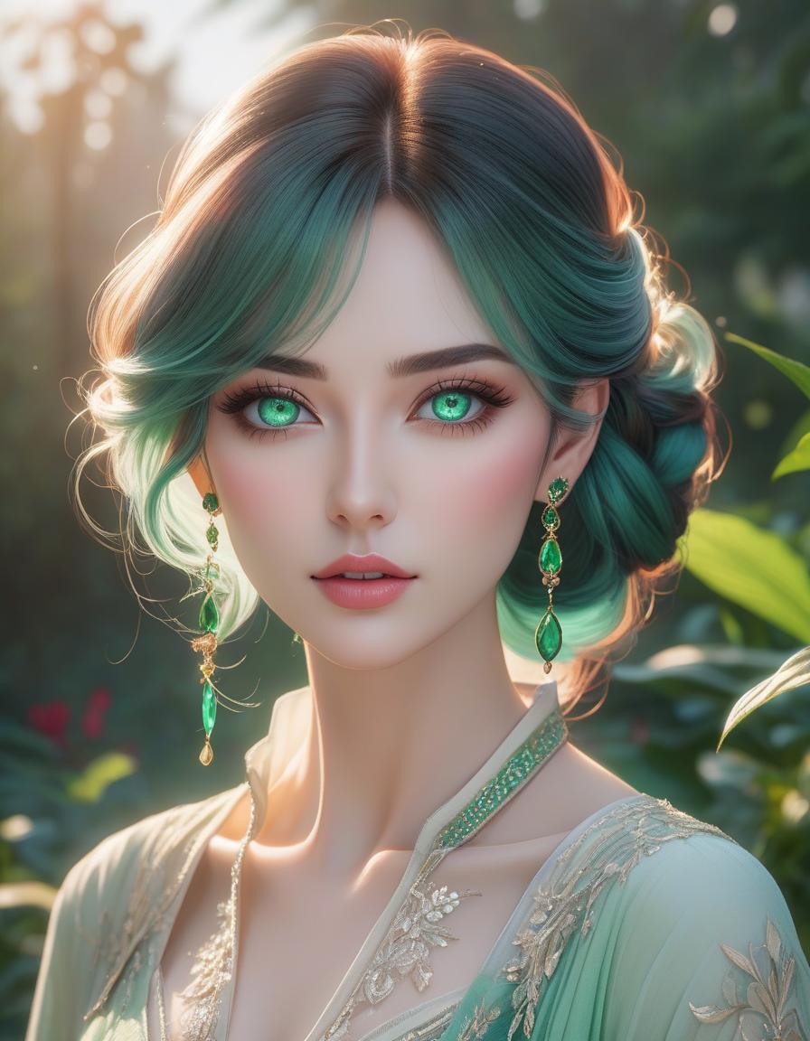  A stunning simple sketch portrait of a woman with piercing, emerald eyes that seem to hold the secrets of the universe., dynamic lighting, wallpaper, pastel, cinematic postprocessing, quilling, pastel, aquarelle hyperrealistic, full body, detailed clothing, highly detailed, cinematic lighting, stunningly beautiful, intricate, sharp focus, f/1. 8, 85mm, (centered image composition), (professionally color graded), ((bright soft diffused light)), volumetric fog, trending on instagram, trending on tumblr, HDR 4K, 8K