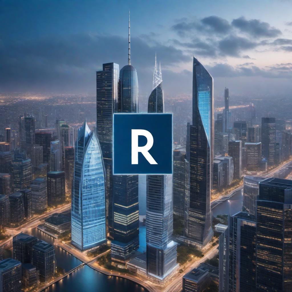  A high-quality corporate logo for 'R Deal Investments'. The design should convey professionalism, trust, and sophistication. Incorporate modern and sleek elements. Use a color scheme with shades of blue and silver, with clean, crisp typography. Ensure the company name is spelled correctly and is the focal point of the logo. Include a subtle graphical element or icon that represents finance or investments, such as a graph, chart, or abstract shape indicative of growth and success. hyperrealistic, full body, detailed clothing, highly detailed, cinematic lighting, stunningly beautiful, intricate, sharp focus, f/1. 8, 85mm, (centered image composition), (professionally color graded), ((bright soft diffused light)), volumetric fog, trending on instagram, trending on tumblr, HDR 4K, 8K