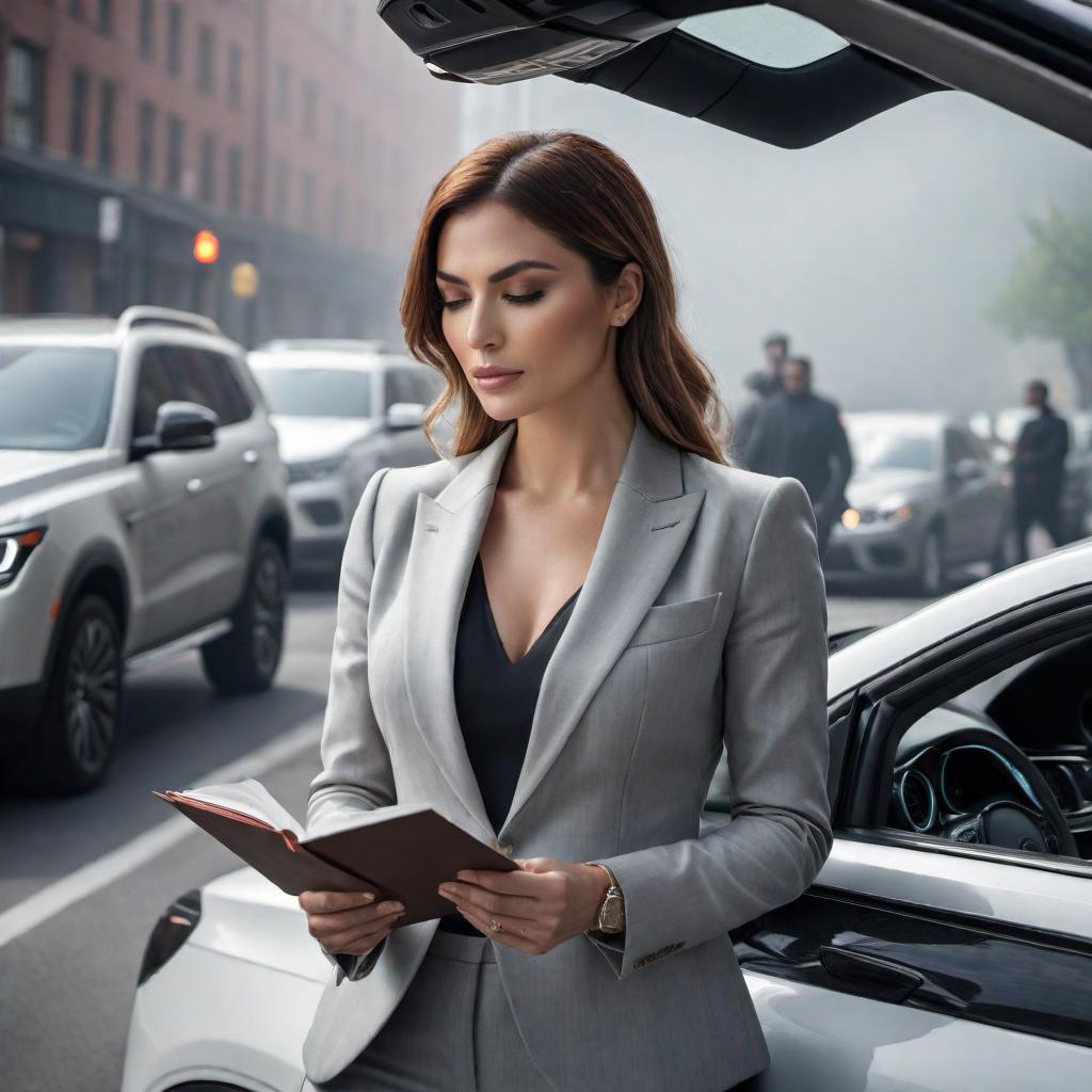  Writing a letter to the court to contest a traffic violation for not having a child in a car seat while parked, seeking dismissal of the citation. hyperrealistic, full body, detailed clothing, highly detailed, cinematic lighting, stunningly beautiful, intricate, sharp focus, f/1. 8, 85mm, (centered image composition), (professionally color graded), ((bright soft diffused light)), volumetric fog, trending on instagram, trending on tumblr, HDR 4K, 8K