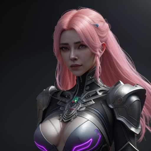  (extremely detailed CG unity 8k wallpaper), full shot body photo of the most beautiful artwork in the world, a ,pink hair,wearing a costume, cyberpunk art, ,cybernetic demon, Many Small_purple_glowing_source_engine on cloth(1.5), intricate asin armor, cyberpunk angry gorgeous druid, 3d,cg,Lens_Flare, trending on ArtStation, trending on CGSociety, Intricate, High Detail, Sharp focus, dramatic, photorealistic painting art by midjourney and greg rutkowski, by Cedric Seaut (Keos Masons),style by ivan talavera and artgerm,by lee griggs and jason chan, rendered in lumion,2030s hyperrealistic, full body, detailed clothing, highly detailed, cinematic lighting, stunningly beautiful, intricate, sharp focus, f/1. 8, 85mm, (centered image composition), (professionally color graded), ((bright soft diffused light)), volumetric fog, trending on instagram, trending on tumblr, HDR 4K, 8K