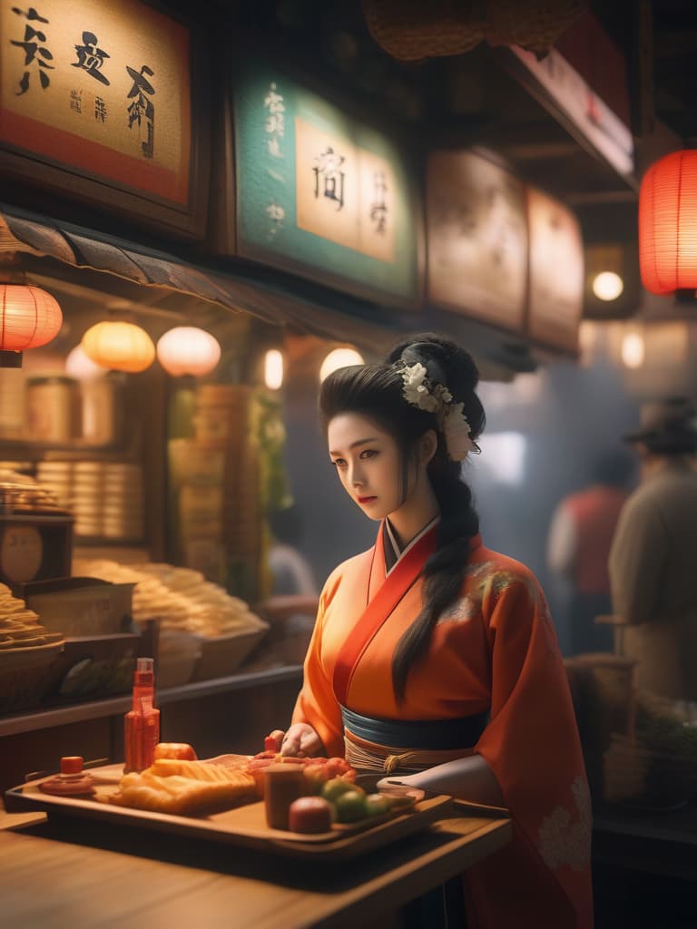  Japan Painting Style, Frill Appron, Bare Shoulder, Carry A Tray, Japanese Cafe, Best Quality: 1.4, Ultra Detailed Texture ToreAlistic, Absurd Resolution, 8k Illustration, 💩, 💩, 💩, 💩, 💩,, masterpiece, best quality,8k,ultra detailed,high resolution,an extremely delicate and beautiful,hyper detail hyperrealistic, full body, detailed clothing, highly detailed, cinematic lighting, stunningly beautiful, intricate, sharp focus, f/1. 8, 85mm, (centered image composition), (professionally color graded), ((bright soft diffused light)), volumetric fog, trending on instagram, trending on tumblr, HDR 4K, 8K