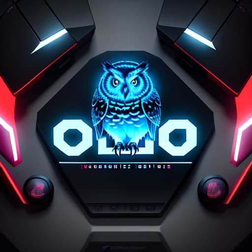  Owl in front of a keyboard and a gaming mouse., (logo:1.3), vector graphics, brand, design, inspired, (straight:1.3), (symmetrical:0.4) hyperrealistic, full body, detailed clothing, highly detailed, cinematic lighting, stunningly beautiful, intricate, sharp focus, f/1. 8, 85mm, (centered image composition), (professionally color graded), ((bright soft diffused light)), volumetric fog, trending on instagram, trending on tumblr, HDR 4K, 8K