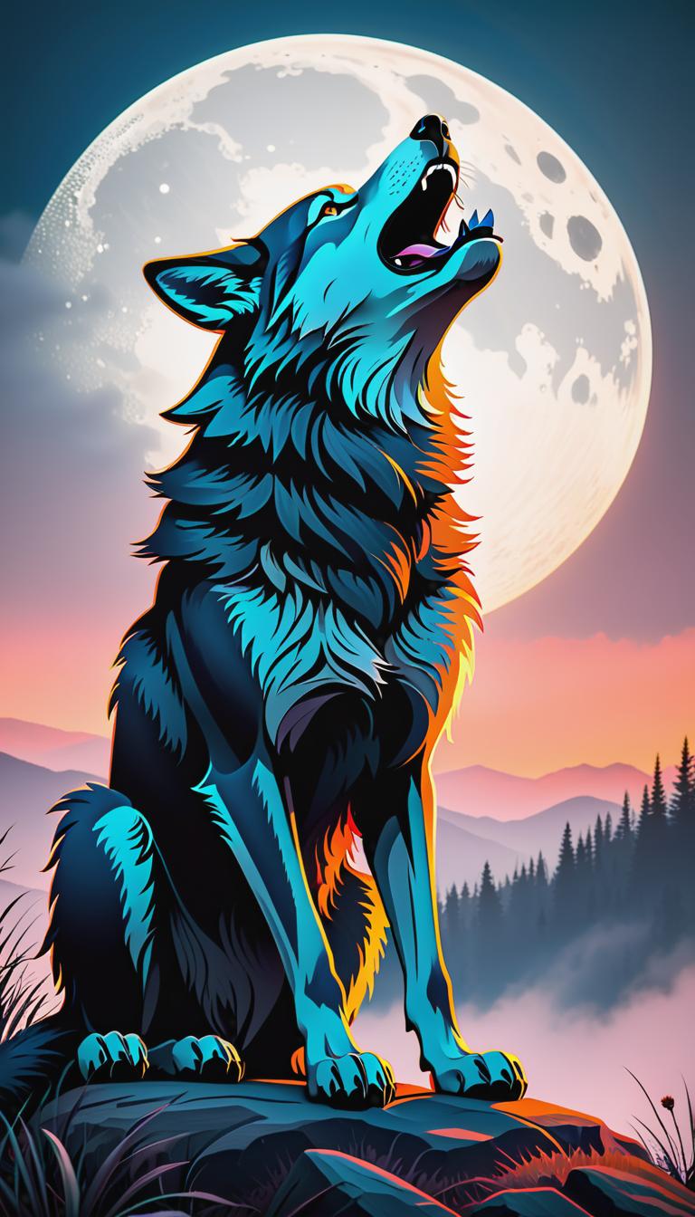  Minimalist tattoo style depiction of a wolf howling at the moon. Simple, powerful, black or grey lines on a light, solid color background., using simple and powerful black or grey lines on a light, solid color background. hyperrealistic, full body, detailed clothing, highly detailed, cinematic lighting, stunningly beautiful, intricate, sharp focus, f/1. 8, 85mm, (centered image composition), (professionally color graded), ((bright soft diffused light)), volumetric fog, trending on instagram, trending on tumblr, HDR 4K, 8K